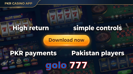 Main screen of Golo 777 gamedownload page for PK players